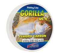 Tubertini Hilos de Pesca Gorilla UC-4 0.450 mm 100 m Fluorocarbono Spinning Surfcasting Boloñesa