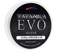 Tubertini Hilos de Pesca Tatanka EVO Silver 0.28 mm 150 m Fluorine Spinning Surfcasting Boloñesa