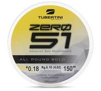 Tubertini Monofilamento de pesca Zero 51 All Round Bolo (0,18 mm de diámetro, 300 m)