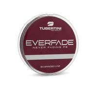 TUBERTINI Trenzado multifibra X8 - Coatización de fluorocarbono - Rojo o negro 150 m - Ø 0,08 - 0,20 spinning, vertical jigging, feeder, curricán y Drifting (rojo, Ø 0,16 mm - 150 m)