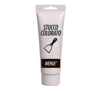 Tubetto de Estuco en Pasta Colorido Profesional Listo para el Uso - Estuco para Madera y Pared - Adhesión Perfecta y Secado Rápido - Wengé, 150ml
