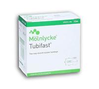 Tubifast - Vendaje elástico de dos vías (5 cm x 10 m, 1 unidad), color verde