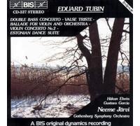 Tubin: Estonian Dance Suite for orchestra; Concerto for violin No2
