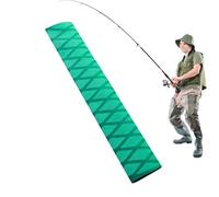 Tubing Termorretráctil - Manguito Termorretráctil Antideslizante para Mangos de Caña de Pescar, Tubo PE & EVA Resistente al Desgaste, 1 Metro, Relación de Contracción 2:1, Cubierta Protectora de Mango