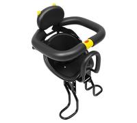 Tubisku Asiento de bicicleta infantil delantero, hasta 100 kg, asiento delantero con cinturón de seguridad, asiento para niños para bicicleta de montaña o bicicleta de carretera