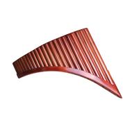 Tubo 22/25 De Rendimiento Profesional Flauta De Pan De Bambú Amargo Caja De Aleación De Aluminio Bajo De Tubo Largo Izquierdo(G,22)