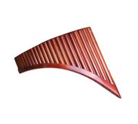 Tubo 22/25 De Rendimiento Profesional Flauta De Pan De Bambú Amargo Caja De Aleación De Aluminio Bajo De Tubo Largo Izquierdo(G,25)