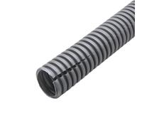 tubo acanalado flexible del conducto, Funda protectora de cable plástico flexible for tubo corrugado con aislamiento PP abierto gris for alambre y manguera 7,5 mm a 34(AD 15.8mm x ID 12mm 5 meter)