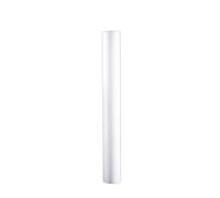 Tubo acrílico blanco leche, tubo PMMA, for el hogar, jardín, pantalla, acuario, accesorios, mangueras de jardín DIY, 1 Uds.(Diameter 20mm,50cm long)