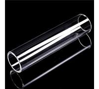 Tubo acrílico de vidrio transparente rígido resistente a altas temperaturas OD 74 mm Longitud del tubo borosilicato alto 200 250 300 370(74x5x370mm)