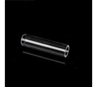 Tubo acrílico rígido 20 piezas tubo de vidrio transparente borosilicato OD 6mm 7mm alto longitud completa 80mm 85mm(6mm*40mm)