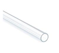 Tubo acrílico rígido transparente, Clear Rigid Plastic Pipe 28-38mm OD 2-5mm WT 500mm For Water Drainage Lighting Decoration