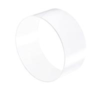 Tubo acrílico rígido transparente, Transparent Round Acrylic Tube PMMA 100mm 40-76mm ID Home Improvement Garden Supplies
