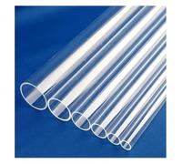 Tubo acrílico transparente, 1 Uds. Tubo duro for suministros de jardín 50cm, tubo acrílico transparente OD16~110mm, drenaje for acuario(25mm)