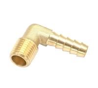 Tubo adaptador de púas de latón ID1/8-1/2" a NPT1/8-1/4"