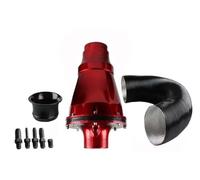 Tubo Admisión Aire Filtro De Aire Universal Para Coche, 76mm, Cabezal Seta, Fuelle Entrada, Filtro 3 Pulgadas, SUV, Limpiador Tuberías Frío Alto Flujo Toma Aire(Rojo)