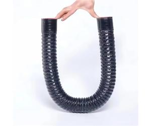 tubo admisión aire frío coche Manguera Flexible Silicona Negra Universal 400 A 1000Mm Longitud Para Intercooler, Radiador Agua, Tubo Admisión Turbo Para Coche.