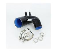 Tubo Admisión Aire Frío Manguera Admisión Silicona Para Abarth 500 595 695 Para T-Jet Para Motor 1.4L Turbo Para Garrett 1446 Para Competición Para Turismo Para Esseesse(Negro)