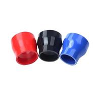 Tubo Admisión Aire Manguera Reductora De Silicona Recta, Intercooler Universal, Tubo Entrada Turbo, Refrigerante, ID16mm-ID180mm, 38mm, 45mm, 57mm, Rojo Toma Aire(ID38mm-51mm)
