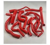 Tubo Admisión Aire Para 1997 1998 1999 2000 2001 2002 2003 2004-2005 Para S4/RS4 B5 Para A6 C5 2,7 T Bi-Turbo Kit De Manguera De Radiador De Silicona 13 Uds Toma Aire(Rojo)