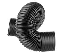 Tubo Admisión Aire Para Capó Coche De 1 M 65 Mm76 Mm Entrada Aire Automotriz Ajustable Filtro Motor Manguera Conducto Aire Tubo Admisión Aire(63mm)