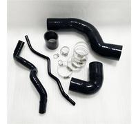 Tubo Admisión Aire Para VW Para Golf Para Bora Para GTI Para MK4 Para PQ34 1.8T Kit Mangueras Presión Turbo Para Intercooler(K8-002 Black)