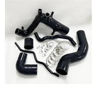Tubo Admisión Aire Para VW Para Golf Para Bora Para GTI Para MK4 Para PQ34 1.8T Kit Mangueras Presión Turbo Para Intercooler(K8-002-69 Black)