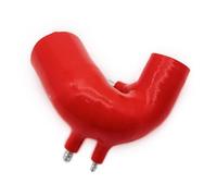 Tubo admisión aire Tubo De Manguera De Admisión De Silicona Para Motor Para Abarth 500 595 695 T-Jet De 1,4 L Con Turbo Garrett 1446(Rojo)