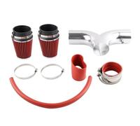 Tubo Admisión Coche PARA Chevy PARA Corvette PARA C5 5.7L LS1 V8 Z06 2001-2004 Tubo Doble Aluminio + Kit Inducción Entrada Aire Filtro Tubo Admisión Aire Frío
