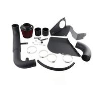 Tubo Admision Para VW Para Golf Para GTI MK6 2.0 Para TFSI EA888 2gen 2011-2012 MOTOR Kit De Admisión De Aire Frío Tubo Filtro Protector(Black pipe RED FILTE)