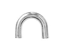 Tubo Admisión Tubo Aluminio Tipo LS Tubo Entrada Aire Frío Universal De 76mm Y 3,5 Pulgadas Para Coche De Carreras Turbo De Alto Flujo 0/45/90/180 Grados Kit Admisión Aire(76mm 180)