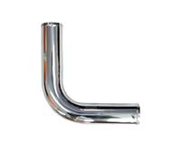 Tubo Admisión Tubo Aluminio Universal Tipo LS 0/45/90/180 Grados Tubo Entrada Aire Frío 51mm Y 2 Pulgadas Para Coche Carreras Turbo Alto Flujo Kit Admisión Aire(90 Degrees 51MM)