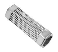 Tubo ahumador para parrilla de pellets, tubo ahumado en frío de acero inoxidable, tubo de pellets con infusión de sabor, accesorios de calentamiento uniforme para barbacoa en el patio, cocina de
