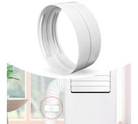 Tubo Aire Acondicionado Portatil, Adaptador Ventana Aire Acondicionado, Kit Ventana Aire acondicionado Portatil, Adaptador de Escape Manguera de Aire Acondicionado 15cm