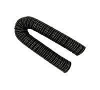 Tubo Aire Acondicionado Portatil Manguera de entrada de aire for capó de coche, universal, de 1 m, resistente al frío y al calor, flexible, diámetro interior de 20 a 115 mm Para Secadora(80mm)