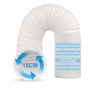 Tubo Aire Acondicionado Portatil, Manguera Secadora Universal Ø13/15cm, Tubo Flexible para Aire Acondicionado con Longitudes de 1.5M/2M/3M (Φ 150mm x L- 3m)