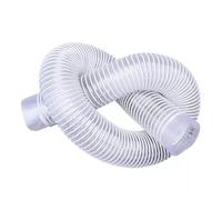 Tubo Aire Acondicionado Portatil Tubo de PVC transparente blanco de 1 metro de diámetro interior de 30/40/50/60/70 mm for succión de polvo, escape de humos y vacío, tubo de aire Para Secadora(Inner Di