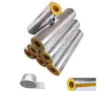 Tubo Aislado Aire Acondicionado Aislamiento De Tuberías Autoadhesivo Tubo De Aislamiento De Espuma Exterior Coquilla Aislante Aire Acondicionado 27 34 43 48 60 76 89 108mm(ID43xT50mm)