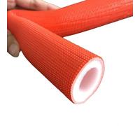 Tubo Aislante de Espuma, Tubería de Aislamiento para Tubos de Agua y Calefacción, 16/20/25/32mm X 7mm X 1.5mm Water Pipe Insulation Exterior Anticongelante(Rojo,ID16mm x T7mm xL1.5m)