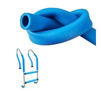Tubo Aislante Espuma de Tuberías De Agua, Cubierta Aislamiento de Tuberías para AC & Calefacción, Manguera de Protección para Mango Agarre Exterior, ID 6-60mm, Grosor 7-25mm(azul,10mm ID x 15mm T)
