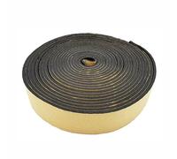 Tubo autoadhesivo aislante de espuma impermeable para protección contra heladas en invierno, cinta aislante flexible recortable para tuberías de agua fría y caliente, 5 x 80 mm (longitud aprox. 10 m