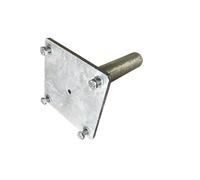 Tubo base para encementar Moravia, para aparcador de dos patinetes