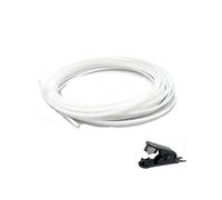 Tubo Bowden de 5 m de PTFE para 1,75 mm con dispositivo de corte, 2,5 mm ID x 4 mm OD, compatible con impresoras 3D Bambu Lab A1/A1 mini/P1P/P1S/X1C, K1/K1 Max/Ender 3 V3, transparente