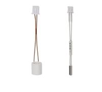 Tubo Calefactor cerámico de 24 V 60 W Compatible con Calentador cerámico CREA-lity K1 K1 MAX Hotend Alta conductividad térmica Compatible con Ender 3 V3(Mix,3PCS)