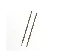 Tubo calentador de aire de 300W 340/345/350/355/360mm tubo de calentamiento de horno eléctrico 6,6mm verde 304SS 110V/220V 300W/350W 2 unids/lote(220V,355mm 325mmL 350W)