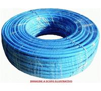 Tubo calibrado de poliuretano 98 Sha Azul para aire comprimido 6 x 8 mm 100 Metros