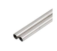 Tubo capilar de acero inoxidable | Plata Múltiples tamaños, uso industrial y de tuberías: componentes estructurales(OD 14mm ID 12mm)