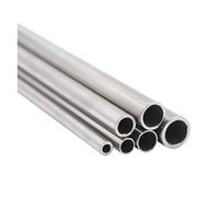 Tubo capilar redondo inconsútil recto del acero inoxidable 304, tubería industrial soldable del metal de la longitud de 500m m(8 x 6mm 1pcs)