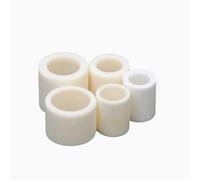Tubo cerámico corto de alúmina 95/99, con manguito aislante hueco(4X6X30mm 10PCS 95)