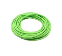 Tubo Circular de Caucho de Alta resiliencia, de látex Natural, Suave, Rojo, Verde y Negro, Longitud de 1/3 Metro, 1 Unidad.(Green,3.0M*1.8MM*4.2MM)